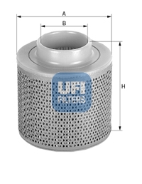Filtr powietrza UFI 27.B84.00