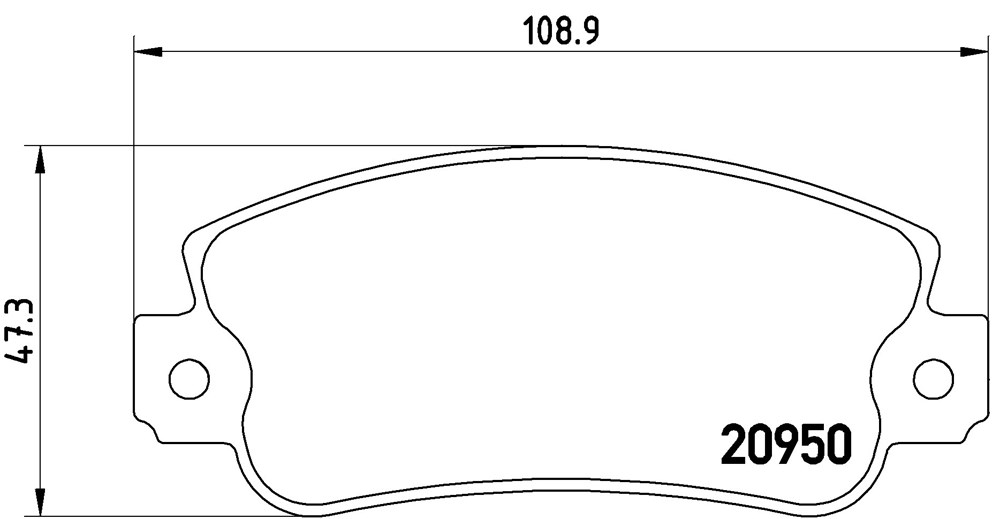 Klocki hamulcowe BREMBO P 23 021