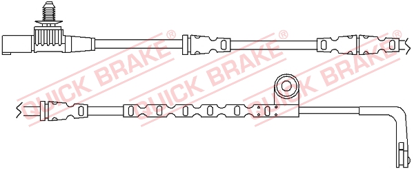Czujnik zużycia klocków QUICK BRAKE WS 0265 A