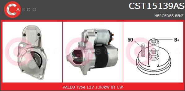 Rozrusznik CASCO CST15139AS