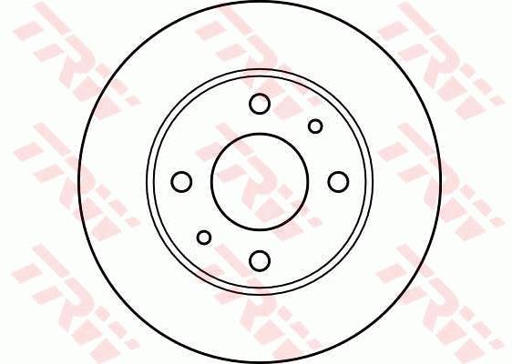 Tarcza hamulcowa TRW DF2576