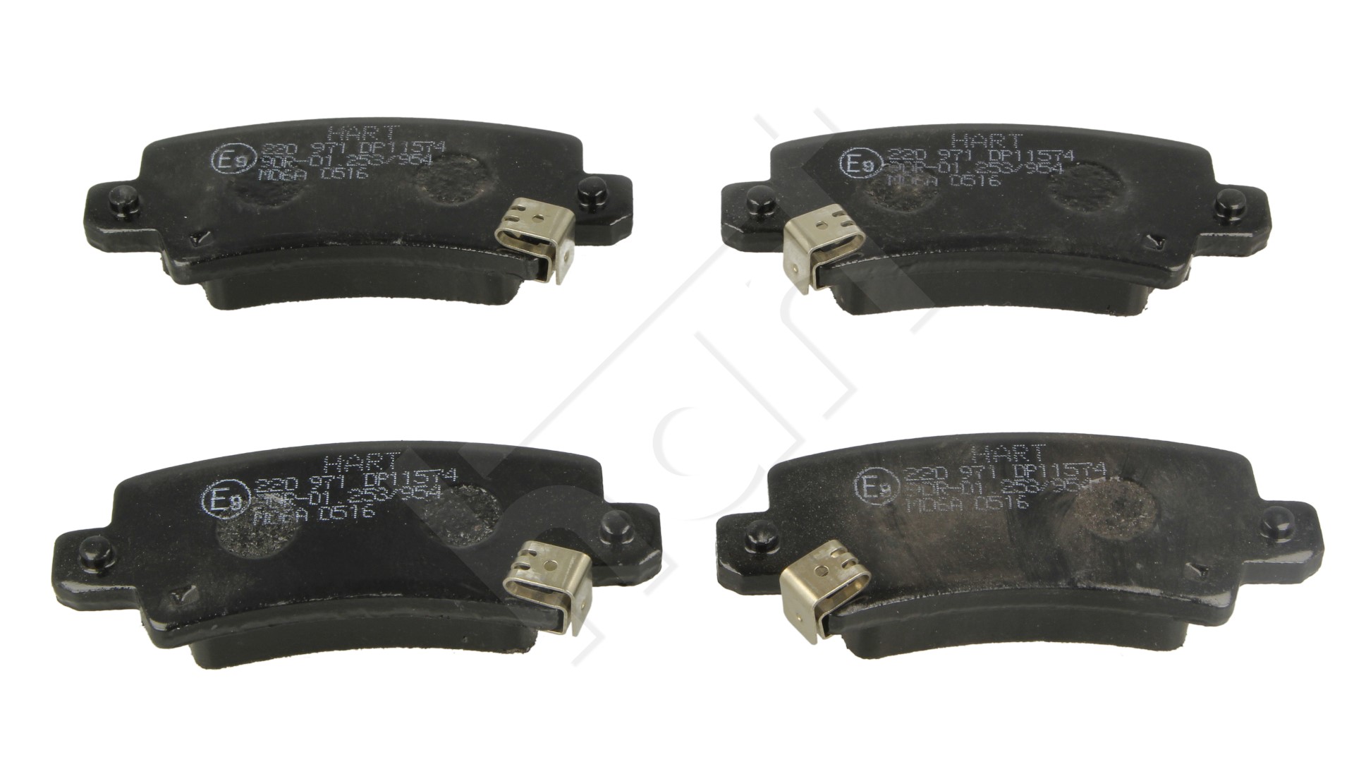 Klocki hamulcowe HART 220 971
