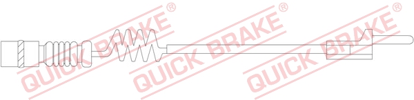 Czujnik zużycia klocków QUICK BRAKE WS 0210 A