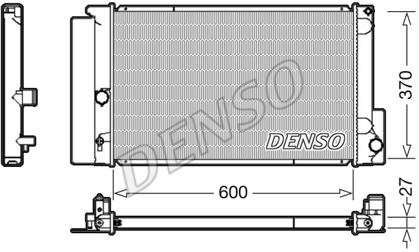 Chłodnica DENSO DRM50087