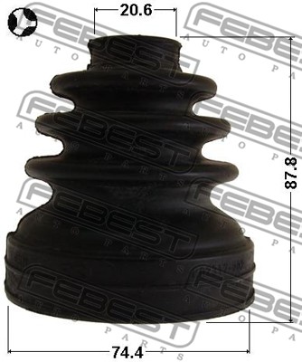Osłona przegubu FEBEST 0115-ZZE150T