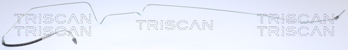 Przewód hamulcowy elastyczny TRISCAN 8150 25236