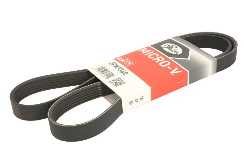 Pasek klinowy wielorowkowy GATES 6PK1360