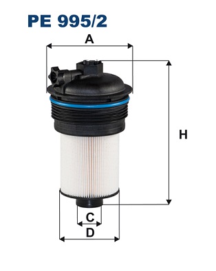 Filtr paliwa FILTRON PE 995/2