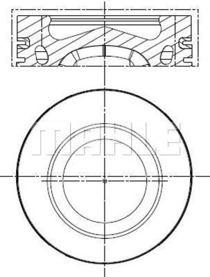 Tłok MAHLE 028 PI 00140 001