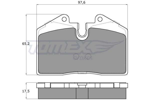 Klocki hamulcowe TOMEX BRAKES TX 18-02