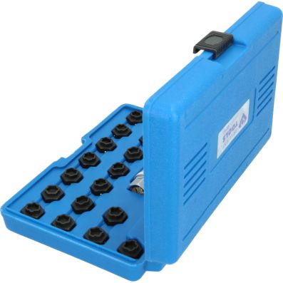 Zestaw narzędzi do wypinania, zabezpieczenia śrub kół KS TOOLS BT691050