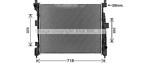 Chłodnica AVA QUALITY COOLING JE2088