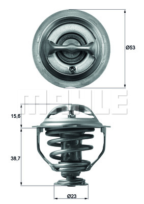Termostat MAHLE TX 117 95D