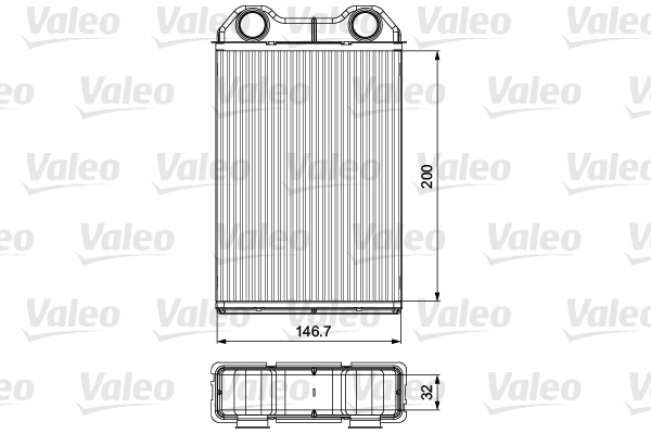 Nagrzewnica VALEO 811533