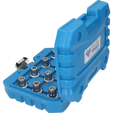 Zestaw narzędzi do wypinania, zabezpieczenia śrub kół KS TOOLS BT691190