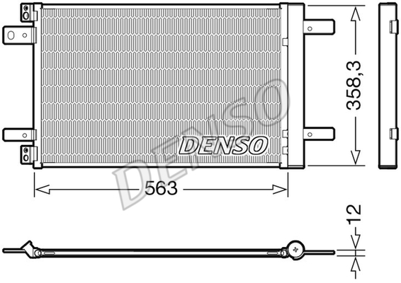Skraplacz klimatyzacji DENSO DCN21032
