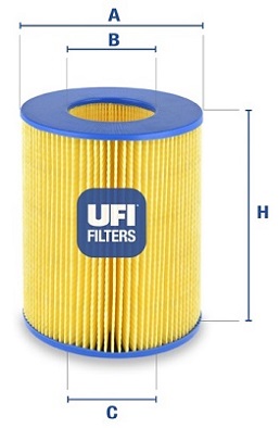 Filtr powietrza UFI 27.355.00