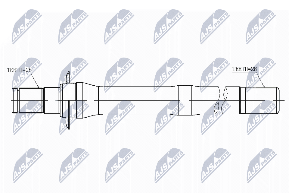 Rura wlotowa, zasilanie powietrzem NTY BKS-BM-035