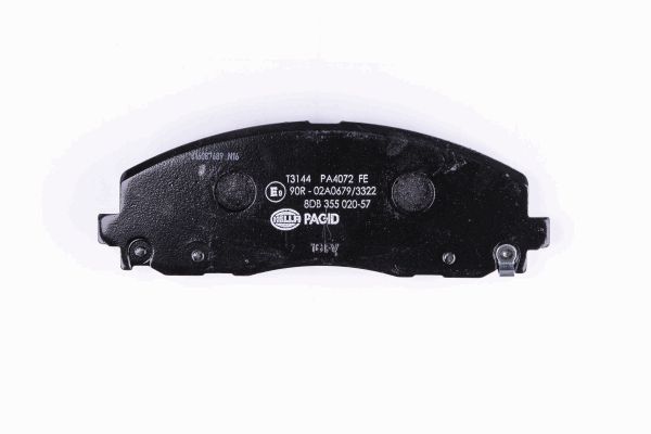 Klocki hamulcowe HELLA 8DB 355 020-571