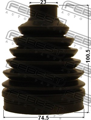 Osłona przegubu FEBEST 1217P-SOL2WD