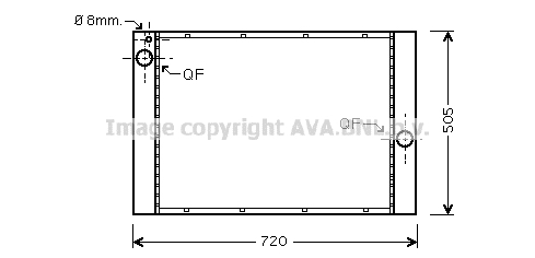 Chłodnica AVA QUALITY COOLING BWA2284