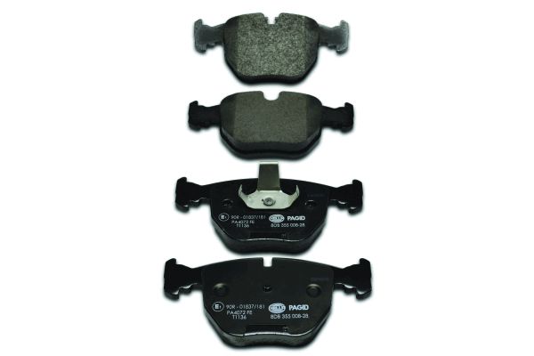 Klocki hamulcowe HELLA 8DB 355 008-281