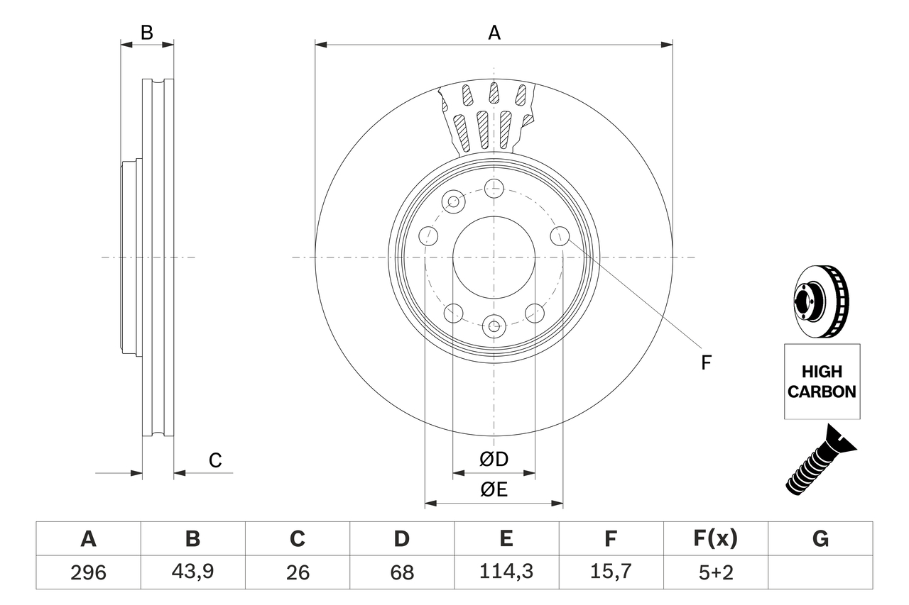 Alternator BOSCH 1 986 A00 908