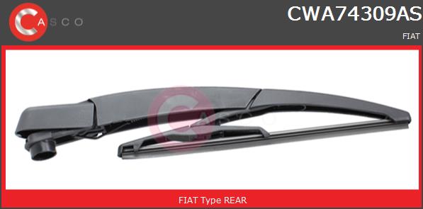 Ramię wycieraczki CASCO CWA74309AS