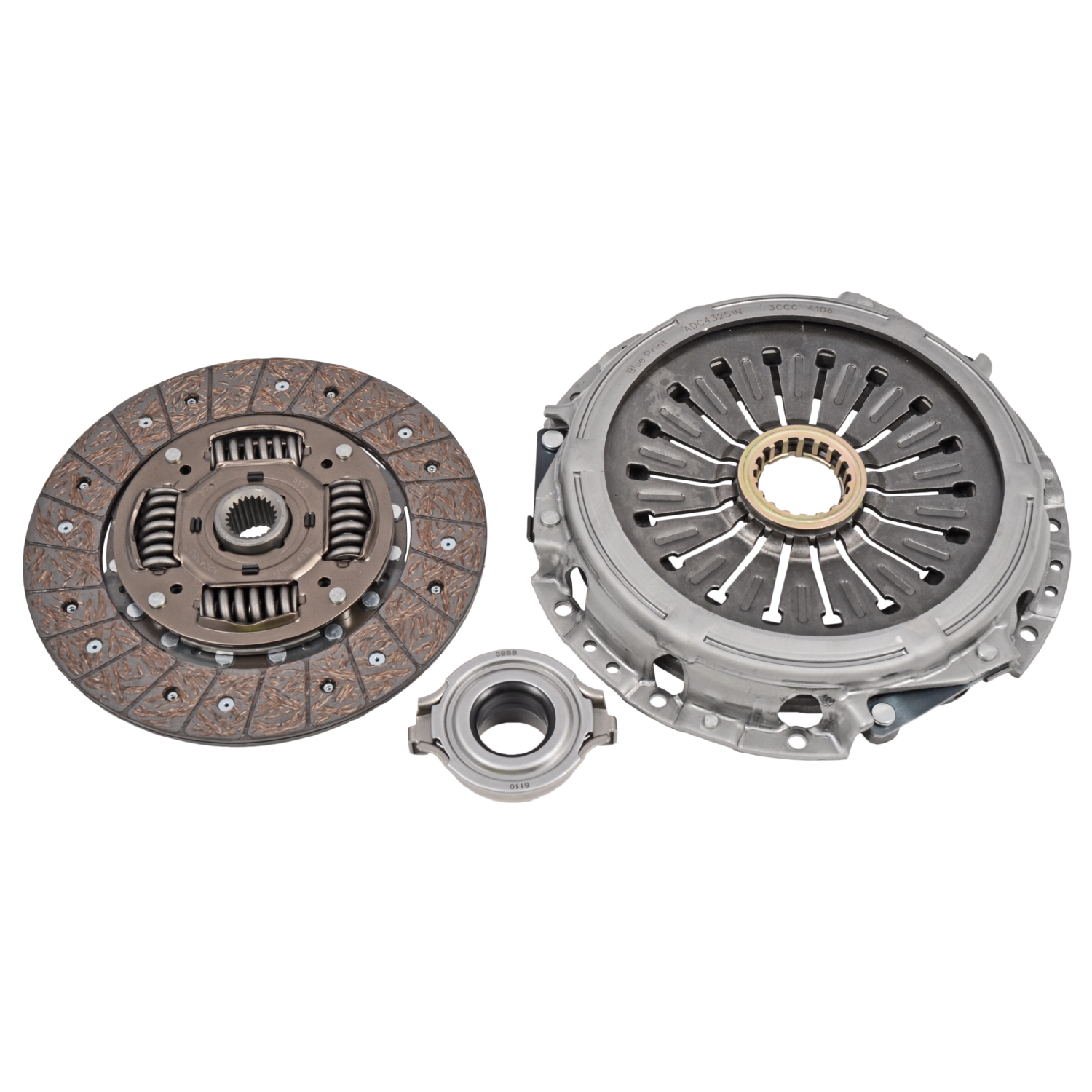 Zestaw sprzęgła BLUE PRINT ADC43097