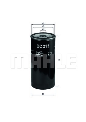 Filtr oleju MAHLE OC 213