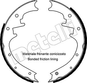 Szczęki hamulcowe METELLI 53-0352