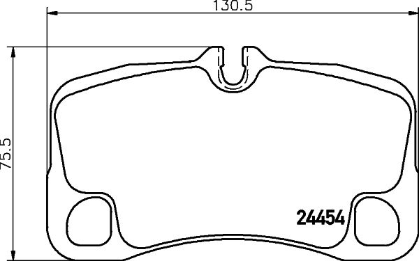 Klocki hamulcowe HELLA 8DB 355 016-051