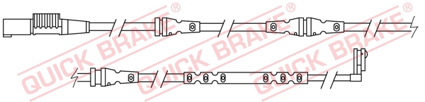 Czujnik zużycia klocków QUICK BRAKE WS 0327 A