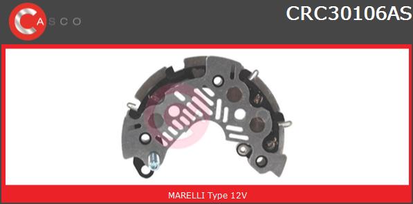 Mostek prostowniczy alternatora CASCO CRC30106AS