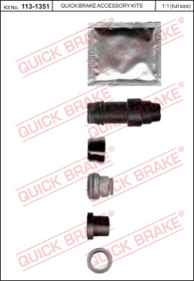 Zestaw naprawczy zacisk hamulcowy QUICK BRAKE 113-1351