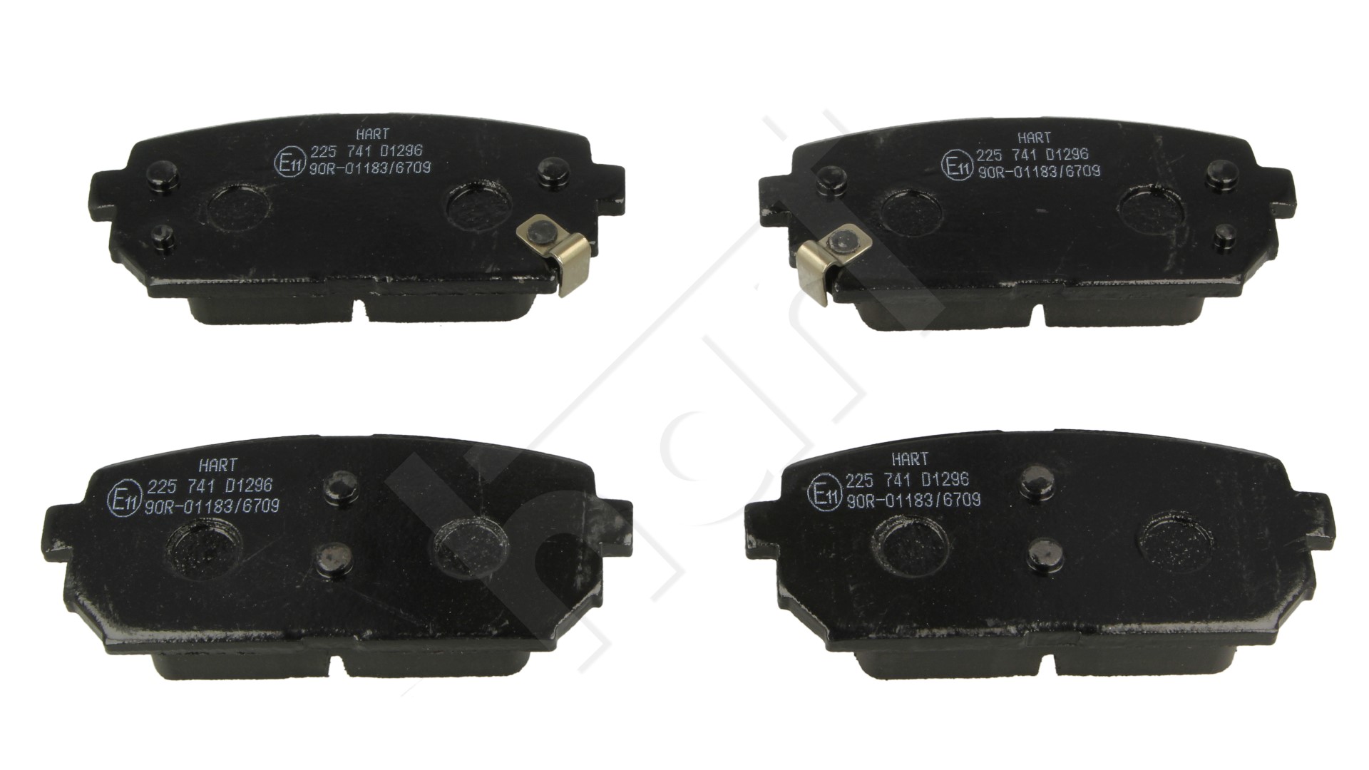 Klocki hamulcowe HART 225 741