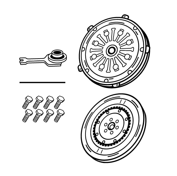 Zestaw sprzęgła VALEO 855308