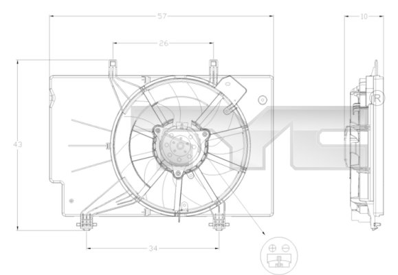 Wentylator TYC 810-0042