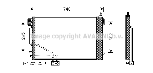 Skraplacz klimatyzacji AVA QUALITY COOLING MSA5200D