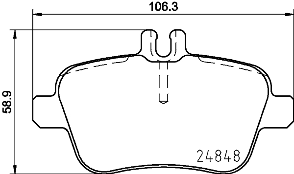 Klocki hamulcowe HELLA PAGID 8DB 355 021-791