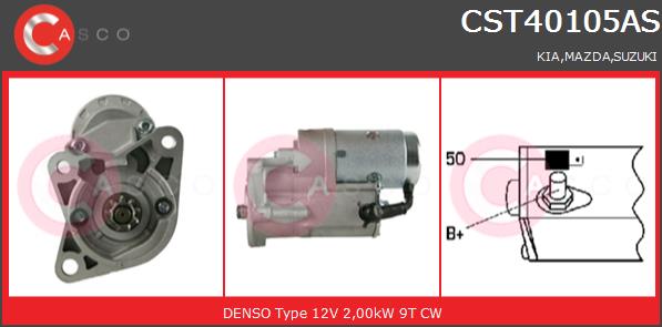 Rozrusznik CASCO CST40105AS