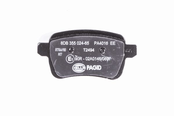 Klocki hamulcowe HELLA 8DB 355 024-651