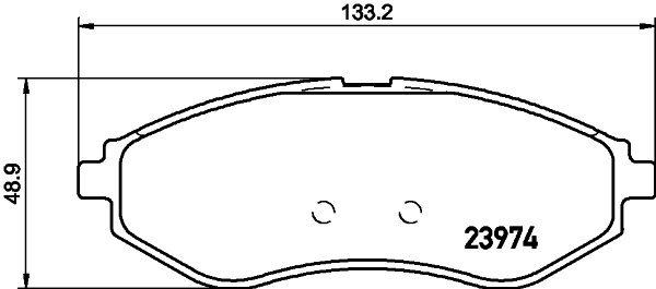 Klocki hamulcowe HELLA 8DB 355 011-251