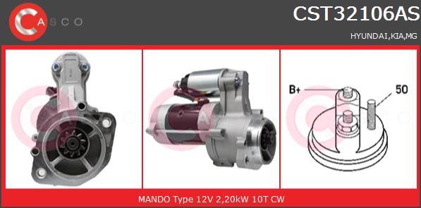 Rozrusznik CASCO CST32106AS