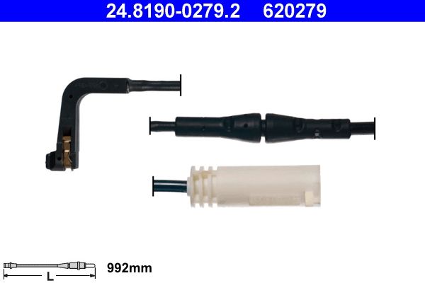 Czujnik zużycia klocków ATE 24.8190-0279.2