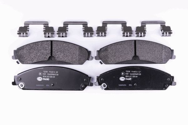 Klocki hamulcowe HELLA 8DB 355 020-541