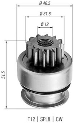 Bendiks rozrusznika MAGNETI MARELLI 940113020261