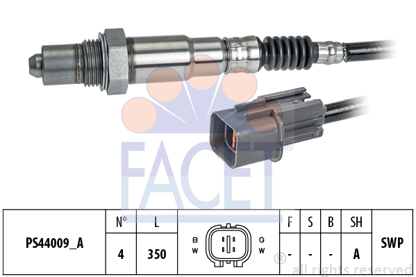Sonda lambda FACET 10.8361