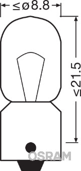 Żarówka kierunkowskazu OSRAM 3930-02B