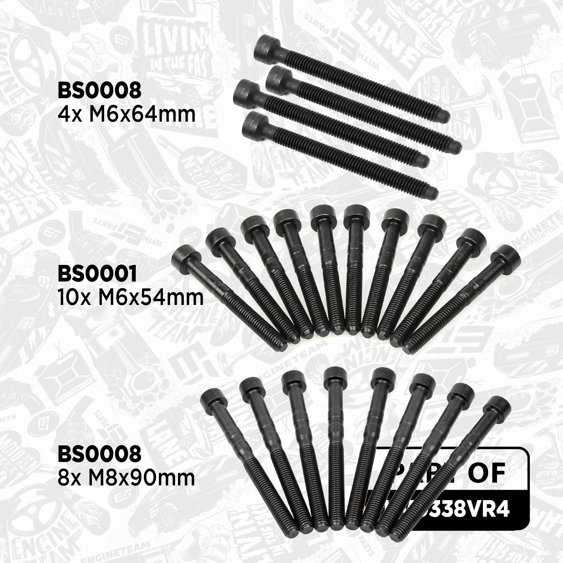 Zestaw wału rozrządu ET ENGINETEAM HV0338VR4